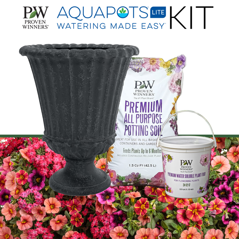 AquaPots® Lite Legacy Stone KIT - Boston Urn