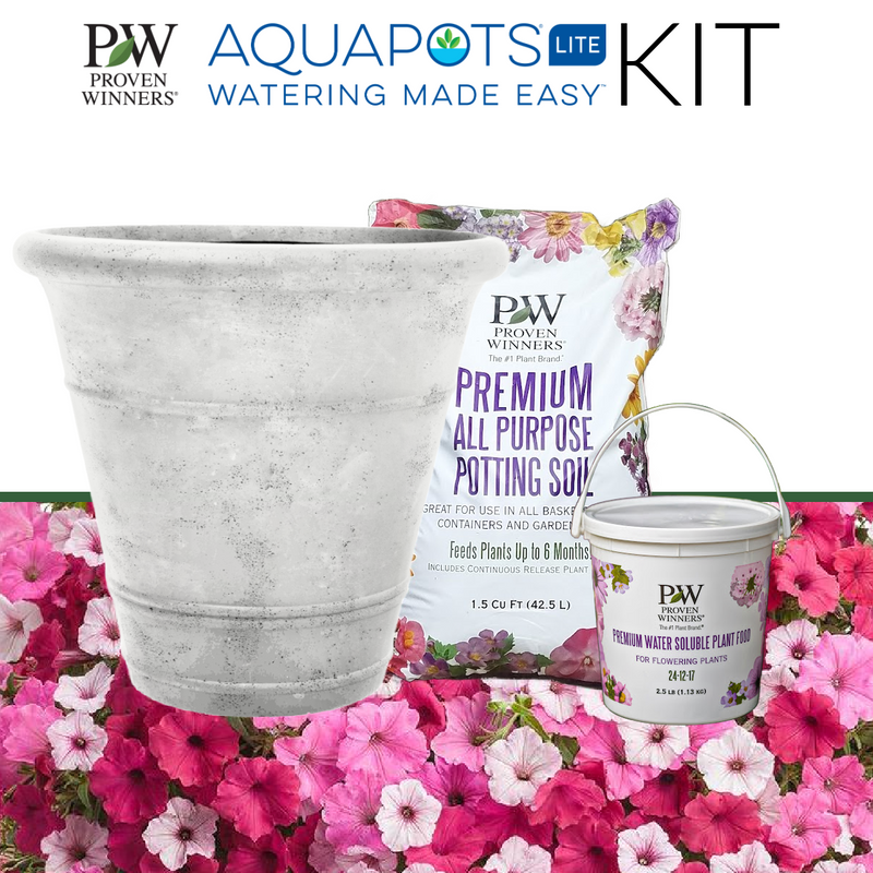 AquaPots® Lite Legacy Stone KIT - Chicago - NEW!